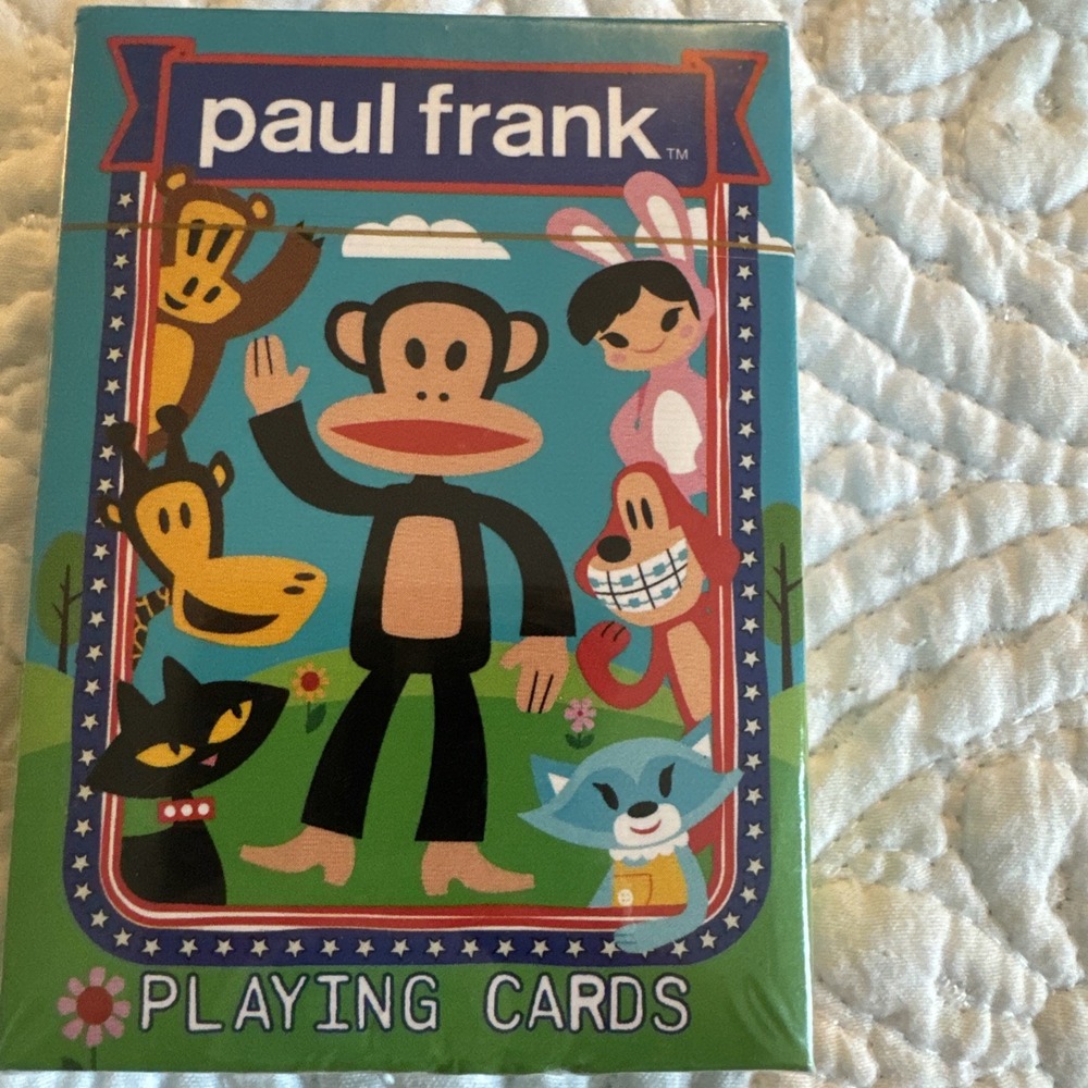 Aquarius Paul Frank Playing Cards New SEALED
